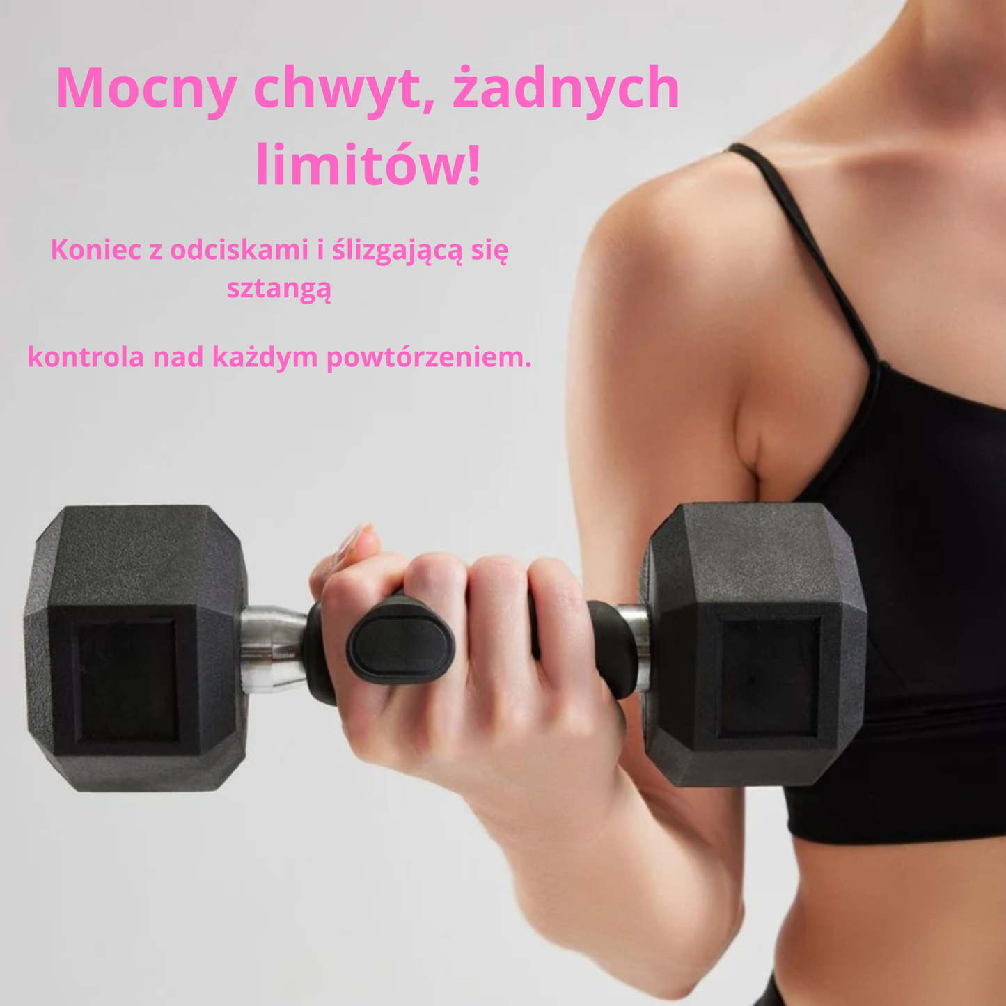 GripGuard – silikonowy uchwyt na sztangę