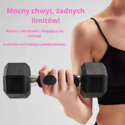 GripGuard – silikonowy uchwyt na sztangę