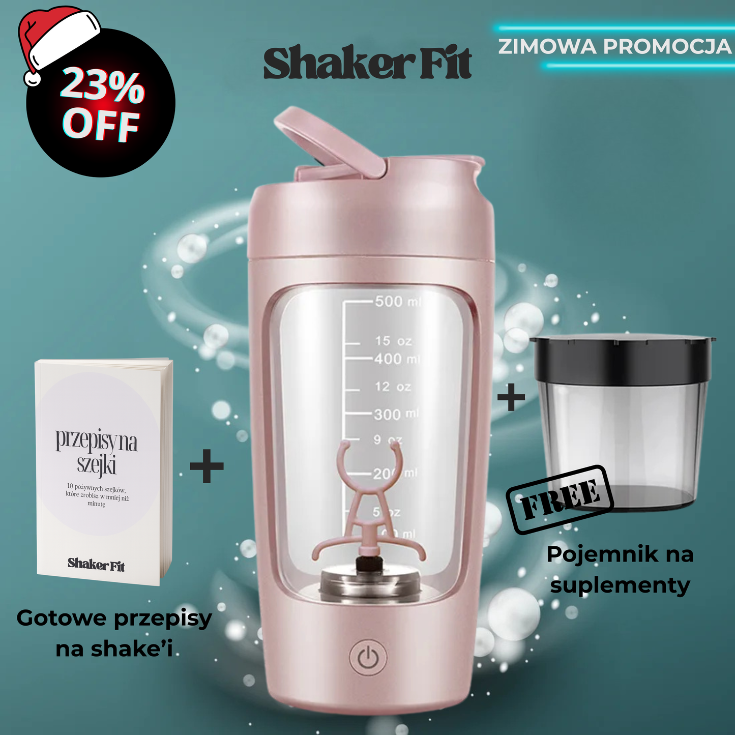 ShakerFit™ Elektryczny shaker